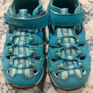 Used Merrell kids shoes